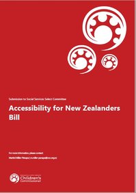 Accessibility for New Zealanders Bill