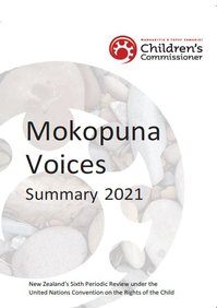 Mokopuna Voices report cover